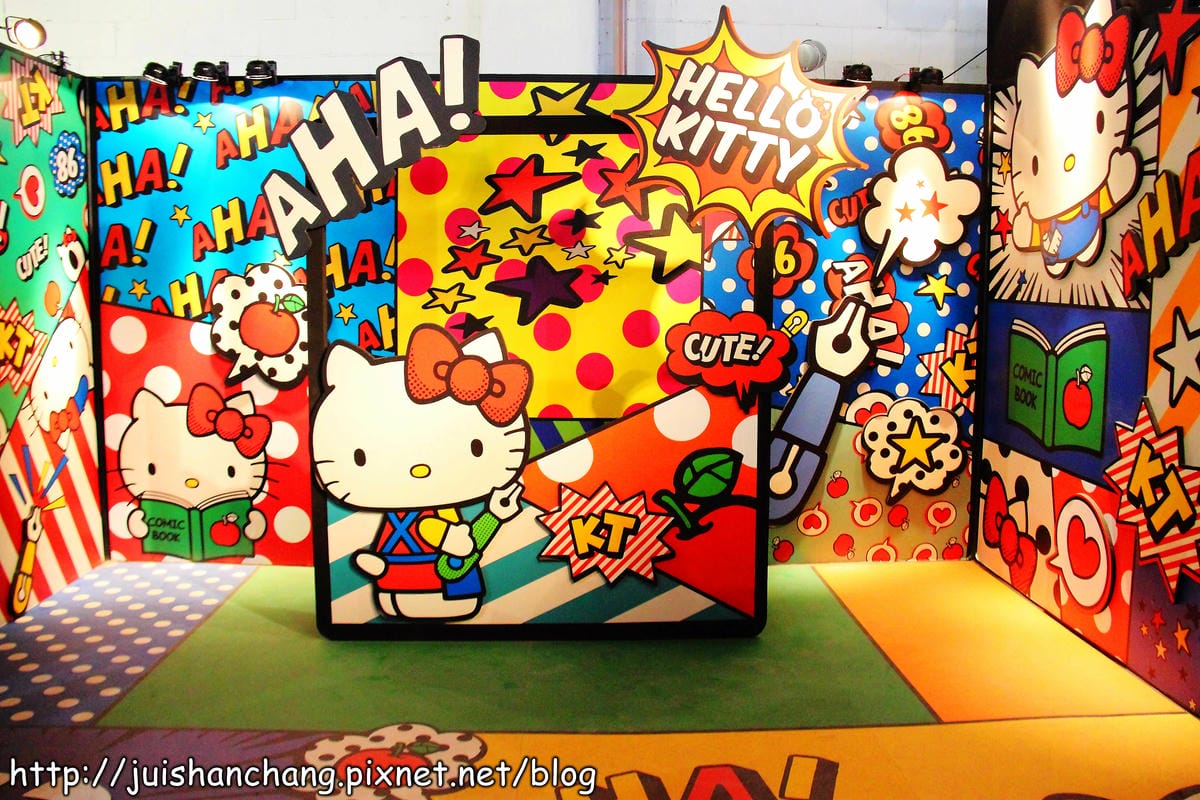 【遊記—台北】百變Hello Kitty 40週年特展～超卡哇伊！