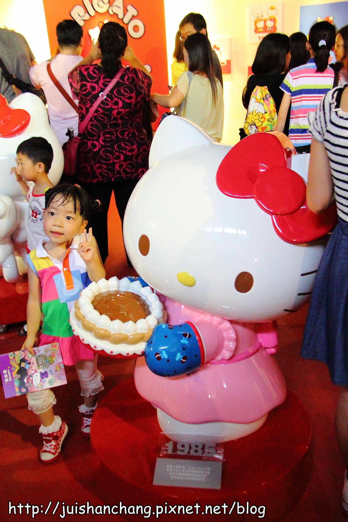 【遊記—台北】百變Hello Kitty 40週年特展～超卡哇伊！