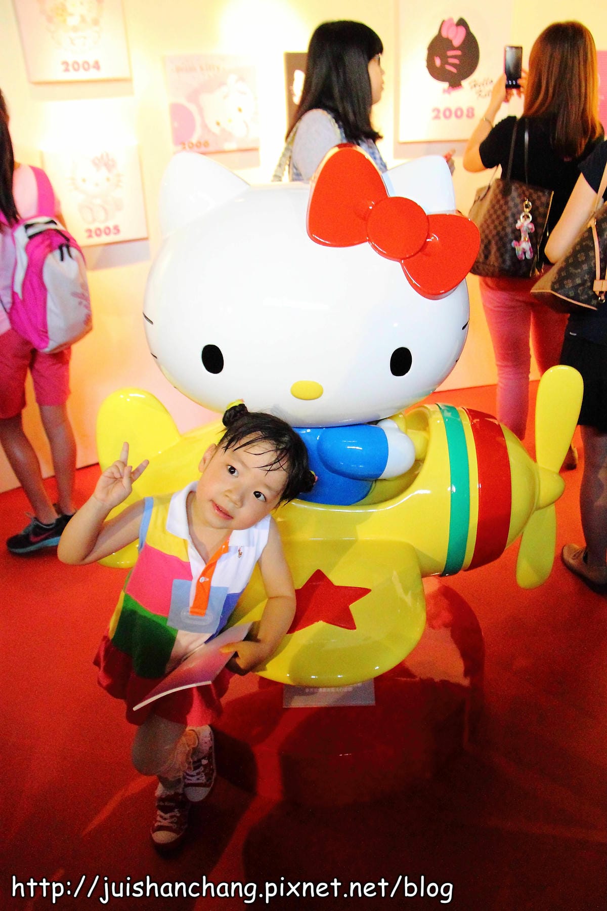 【遊記—台北】百變Hello Kitty 40週年特展～超卡哇伊！