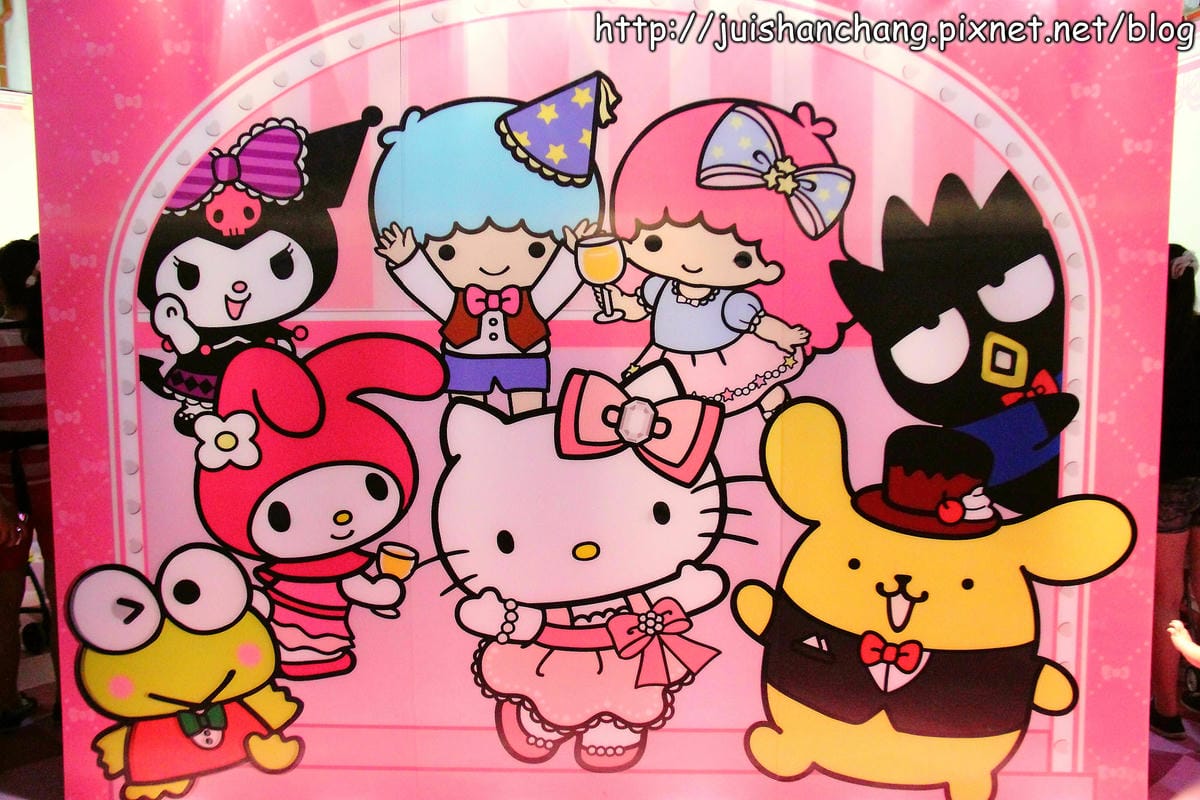 【遊記—台北】百變Hello Kitty 40週年特展～超卡哇伊！