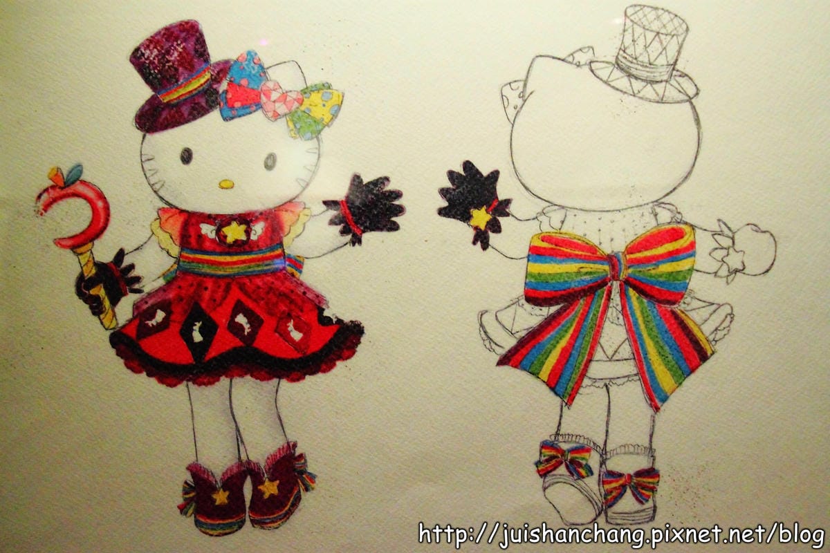 【遊記—台北】百變Hello Kitty 40週年特展～超卡哇伊！