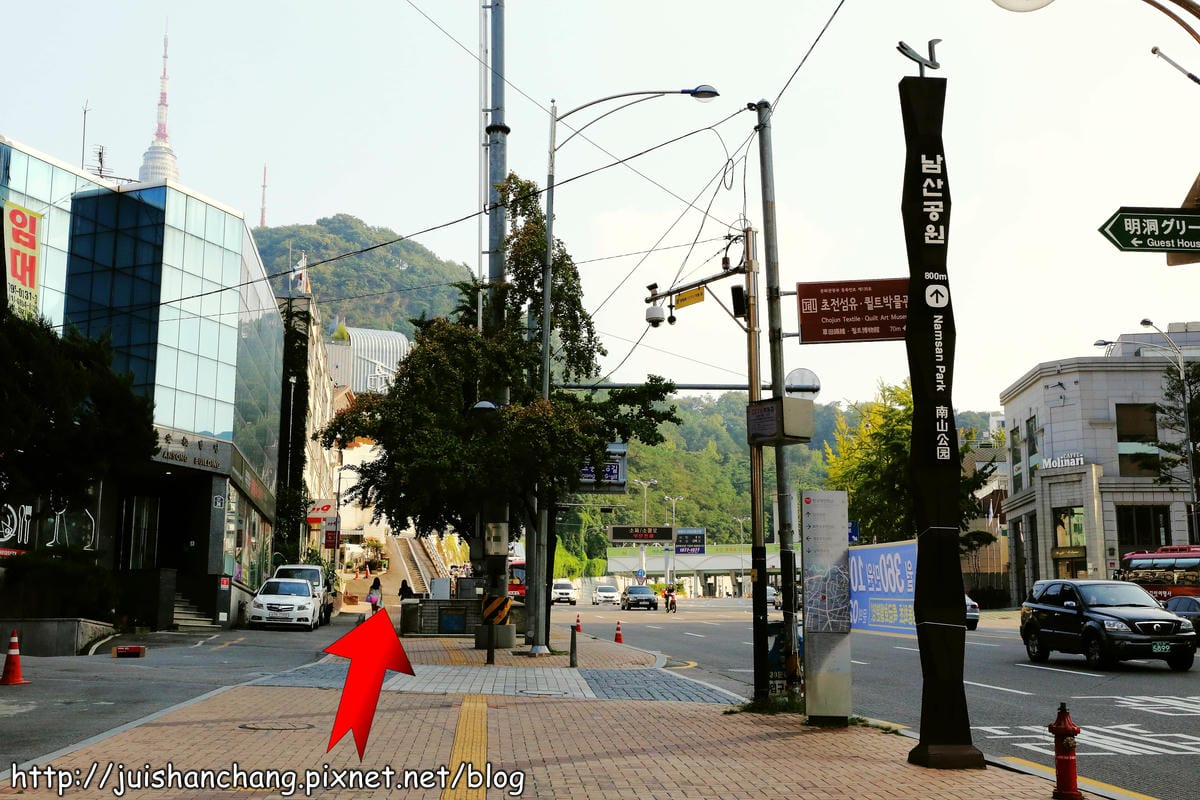 【2014。韓國首爾自由行║明洞站】南山N首爾塔～『來自星星的你』千頌伊與都敏俊約會的浪漫地