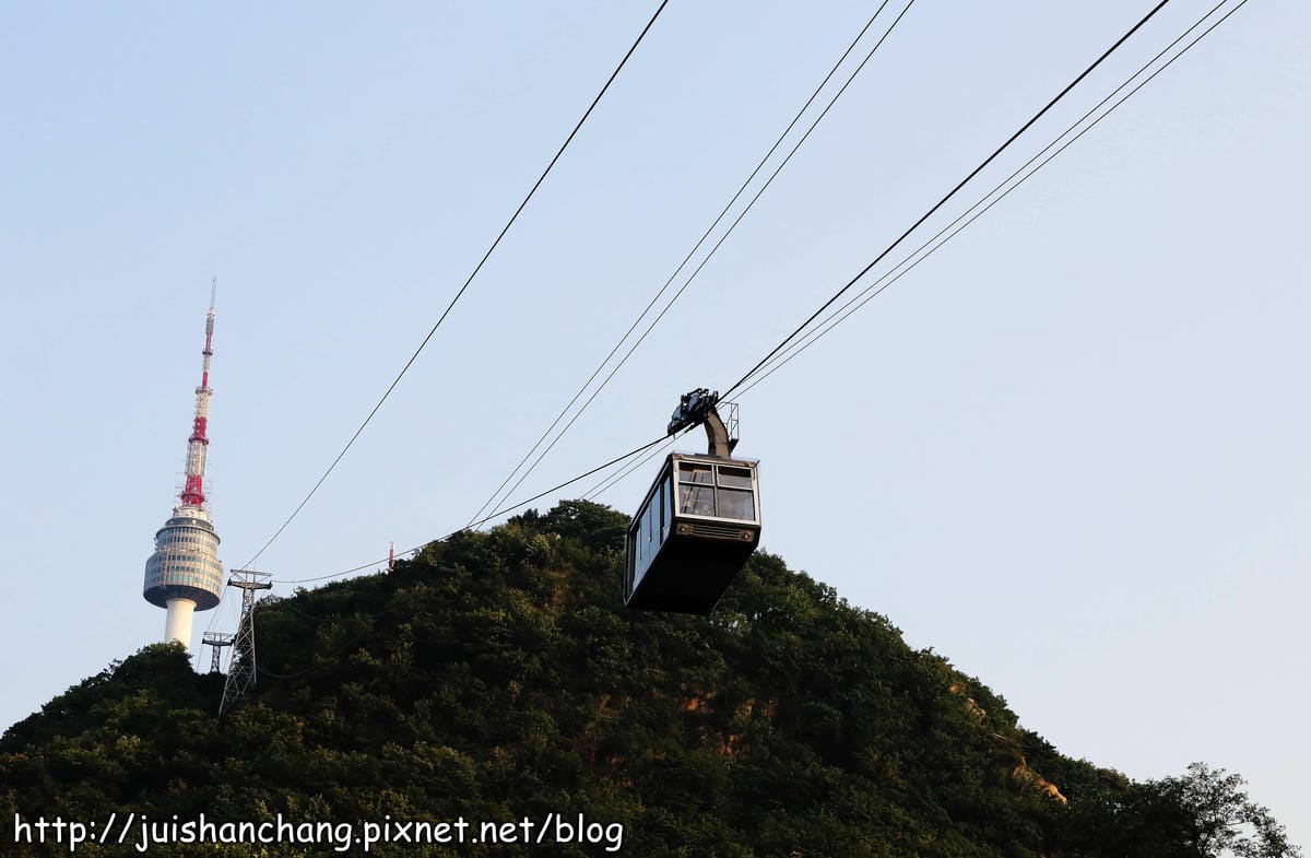 【2014。韓國首爾自由行║明洞站】南山N首爾塔～『來自星星的你』千頌伊與都敏俊約會的浪漫地