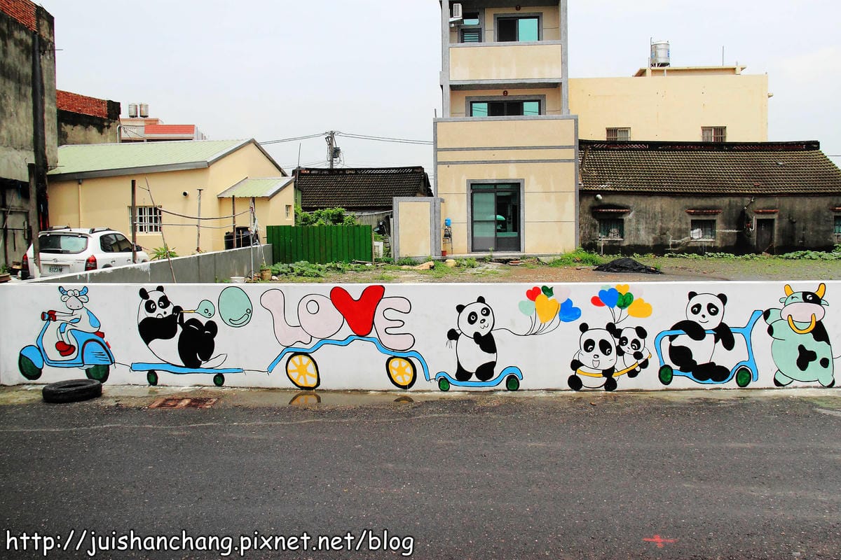 【遊記║彰化】福寶乳牛彩繪村～乳牛的故鄉，發現傳說中的藍晒圖？！