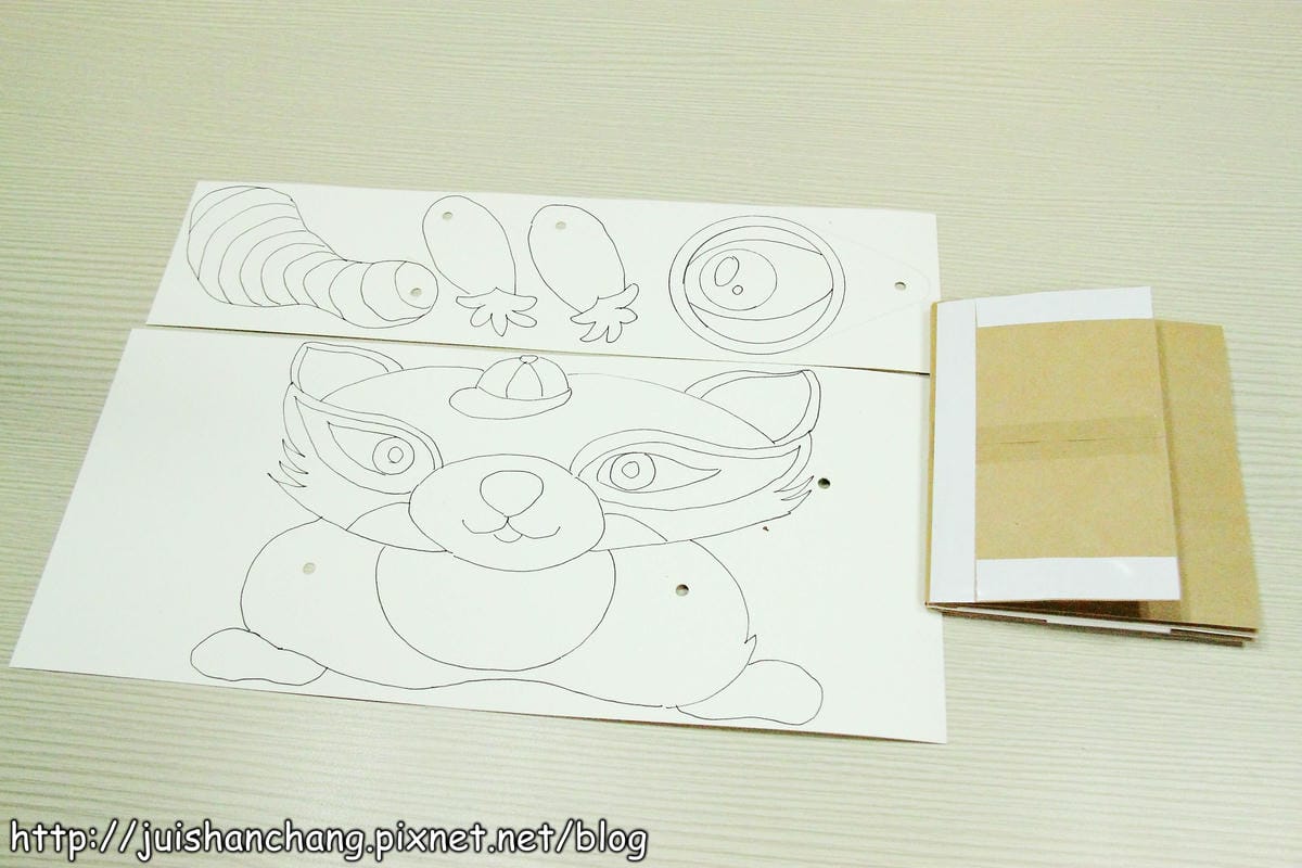 【廣宣║台北】客家無限館HAKKA PLAY手作工坊～小浣熊主題手工書，獨一無二的唷！