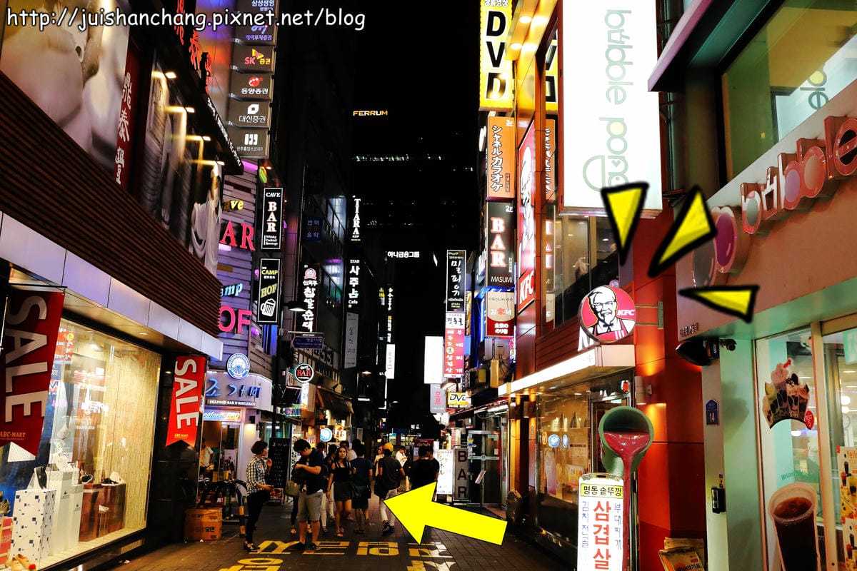 【2014。韓國首爾自由行║明洞站】조가비貝類海鮮料理～怎麼一回事？！貝殼山料理？！最新鮮海鮮大口吃！