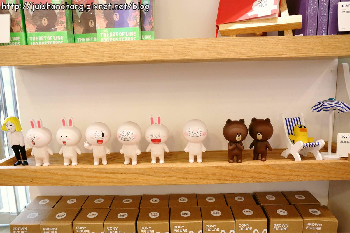 【2014。韓國首爾自由行║乙支路站】LINE Friends STORE專門店～熊大、兔兔、饅頭人‥‥通通都來了！