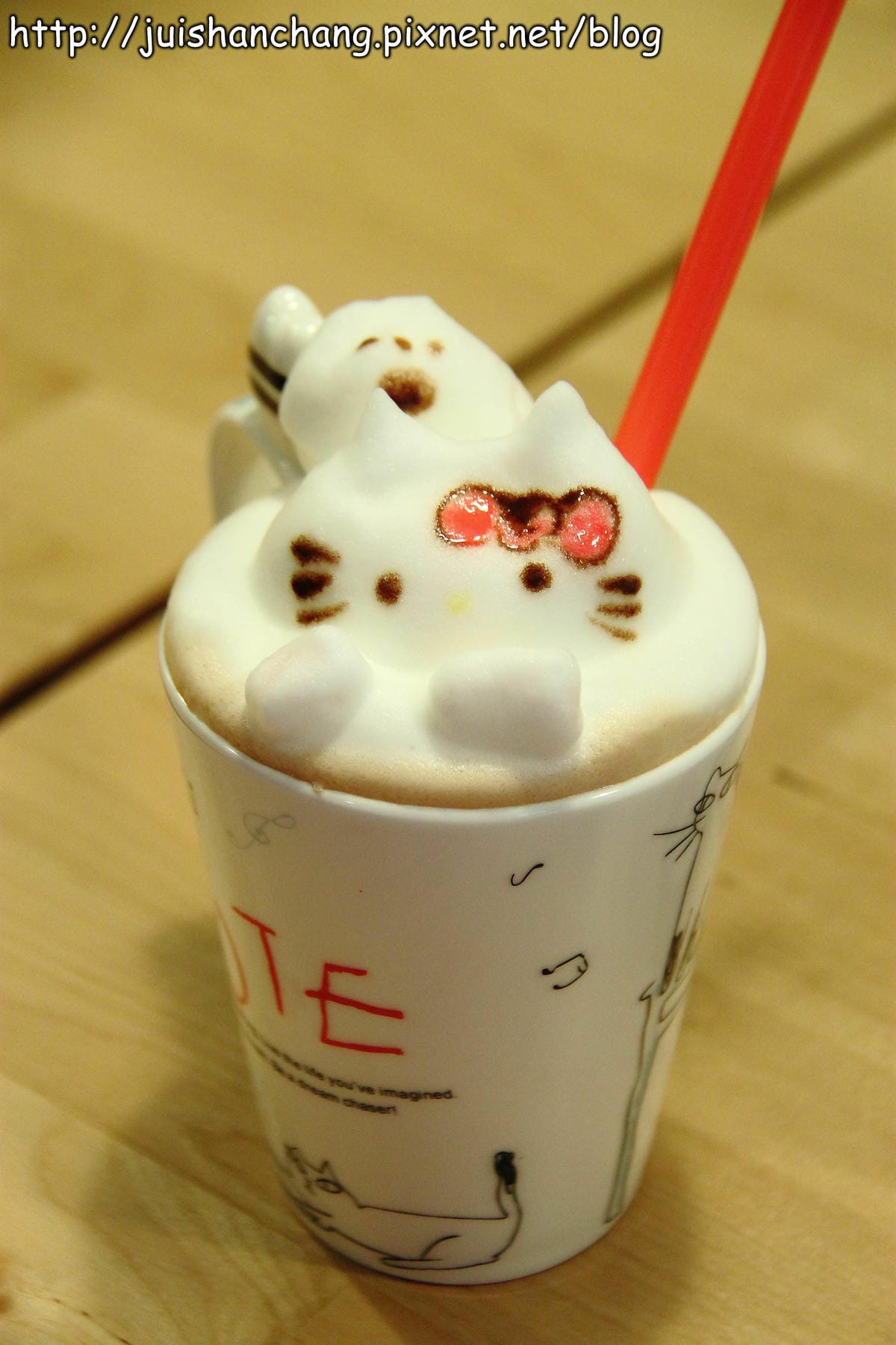 【食記║平鎮】理性＆感性cafe’～終極版超萌立體拉花，倒底該不該喝？！