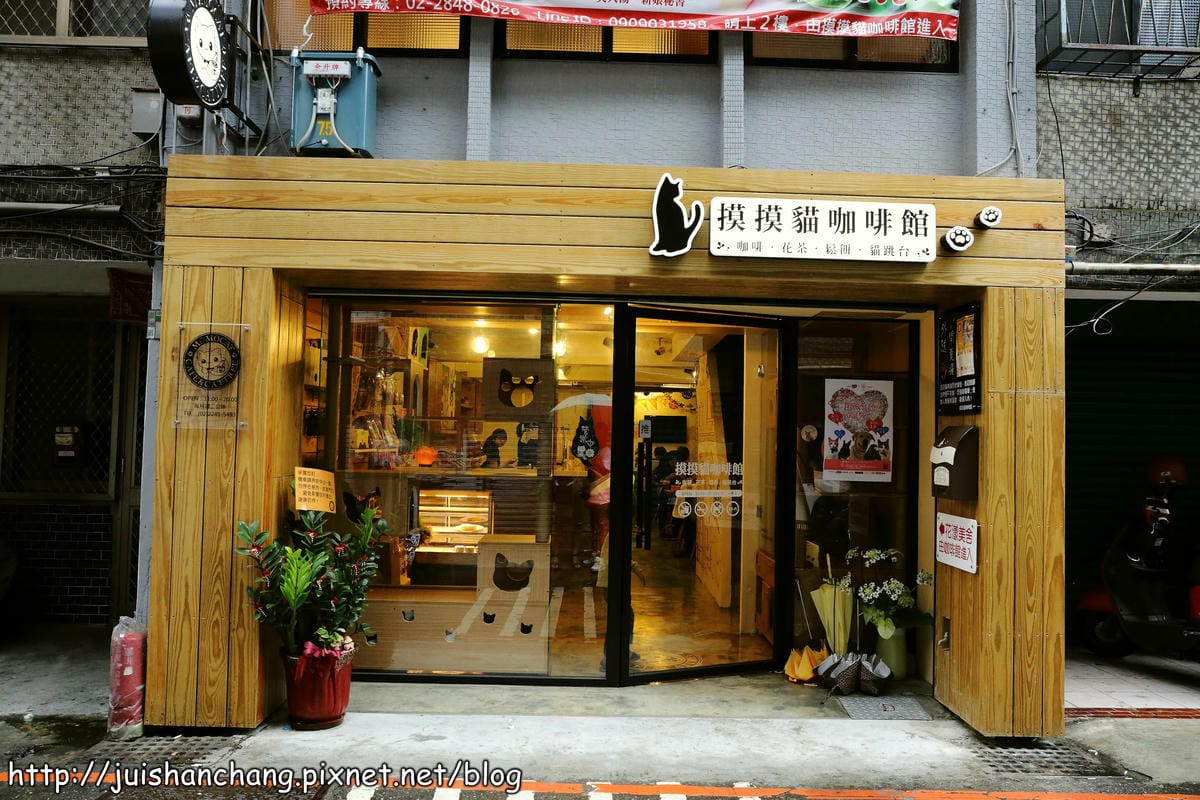 【食記║新北蘆洲】摸摸貓咖啡館～隱身巷弄中的可愛貓咪餐廳，有貓咪坐檯唷！