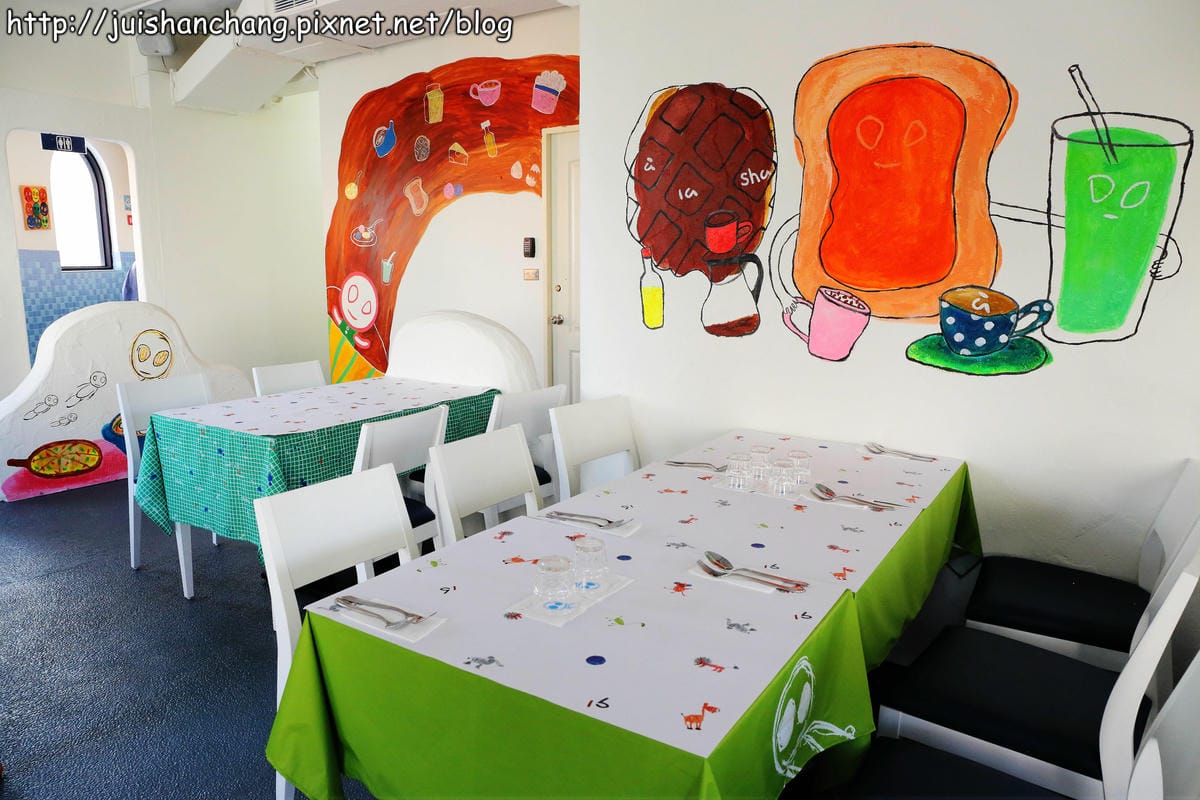 【食記║台中】à la sha cafe複合式主題餐廳～咦？！阿財也會煮咖啡？！