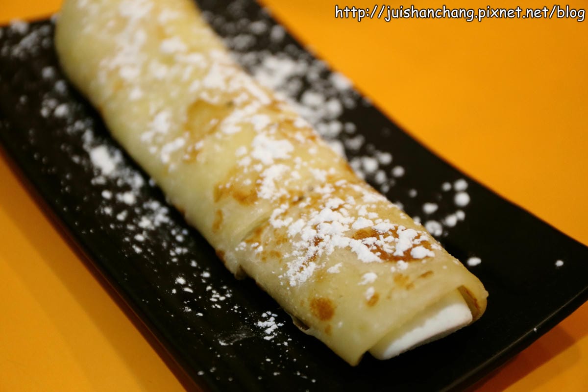 【食‖台北】捲餅咬鹿〜初鹿鮮奶作成餅皮，捲餅界的LV啦！