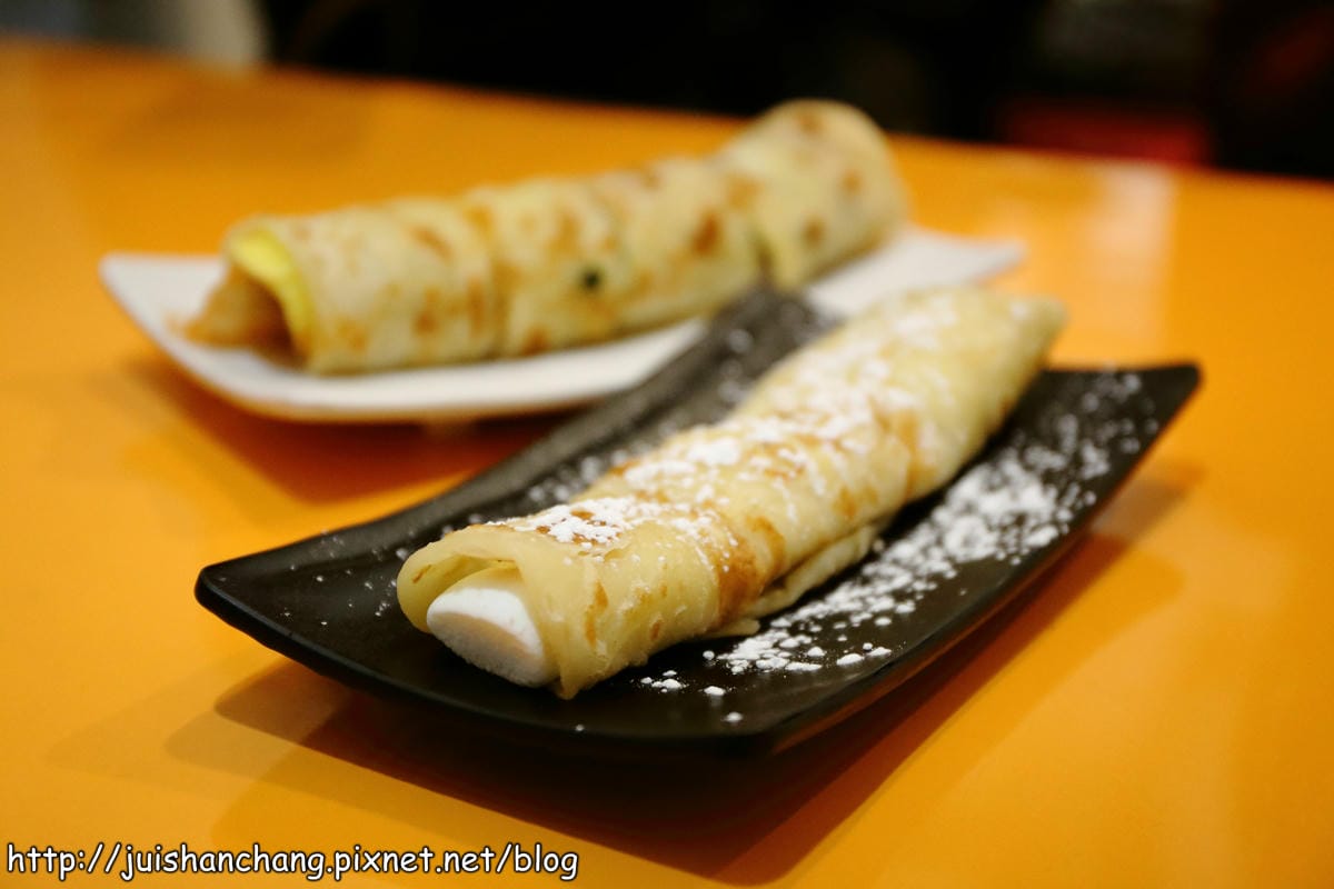 【食‖台北】捲餅咬鹿〜初鹿鮮奶作成餅皮，捲餅界的LV啦！