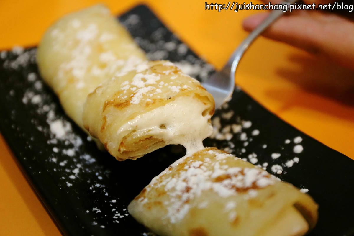 【食‖台北】捲餅咬鹿〜初鹿鮮奶作成餅皮，捲餅界的LV啦！