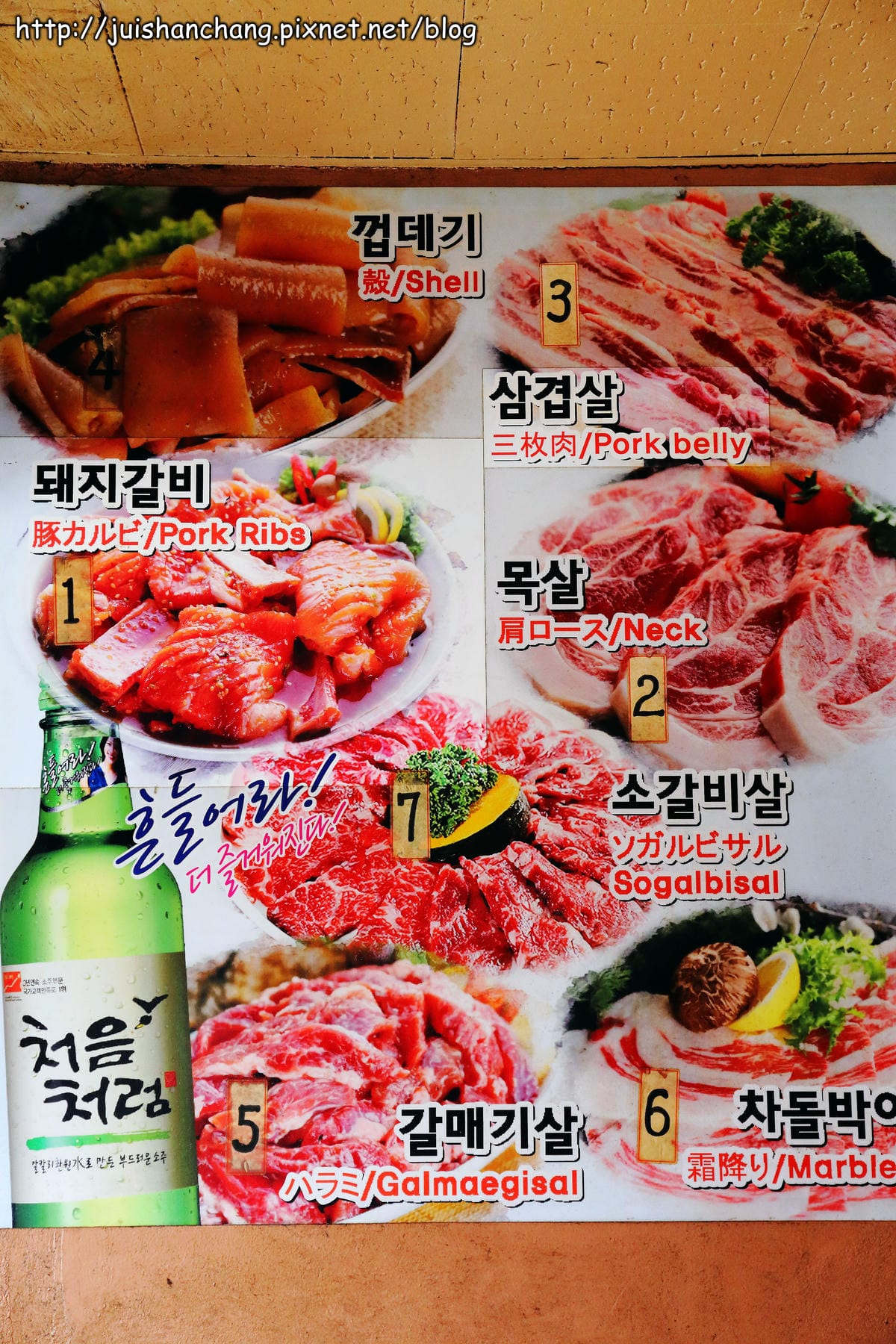 【2014。韓國首爾自由行║弘大站】홍익숮불갈비弘益炭火烤肉～吃不膩肥到無怨尤……