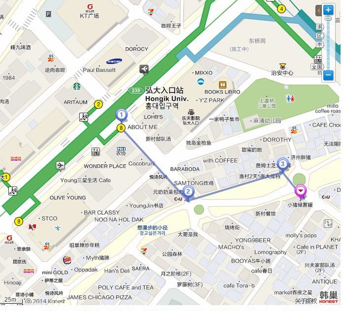 【2014。韓國首爾自由行║弘大站】홍익숮불갈비弘益炭火烤肉～吃不膩肥到無怨尤……