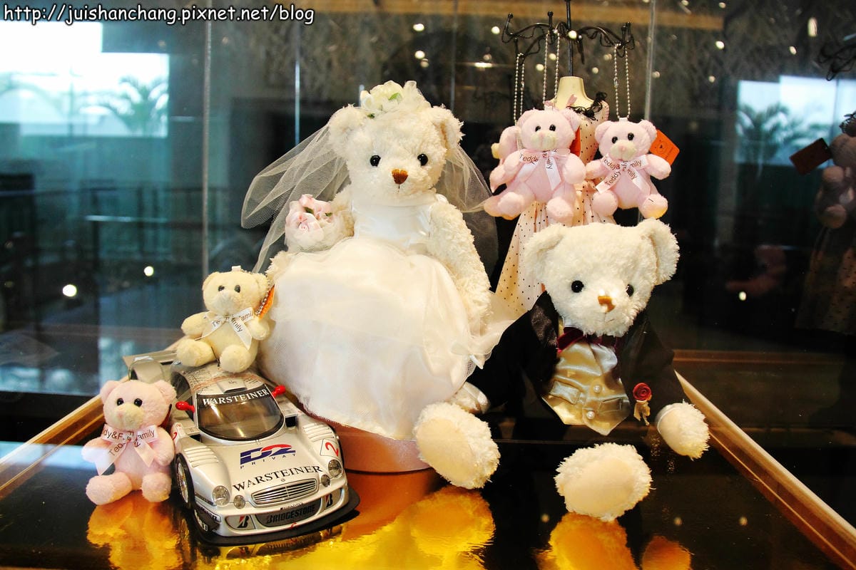 【食║彰化花壇】全國麗園咖啡廳～泰迪熊主題咖啡廳，萌殺啦！