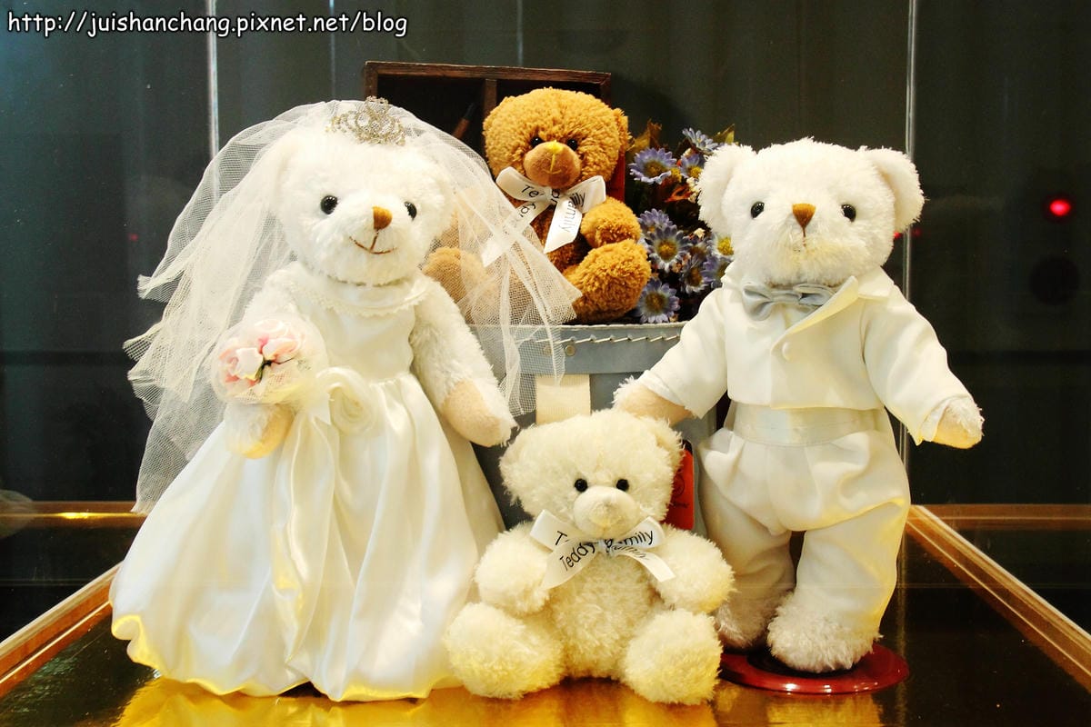 【食║彰化花壇】全國麗園咖啡廳～泰迪熊主題咖啡廳，萌殺啦！