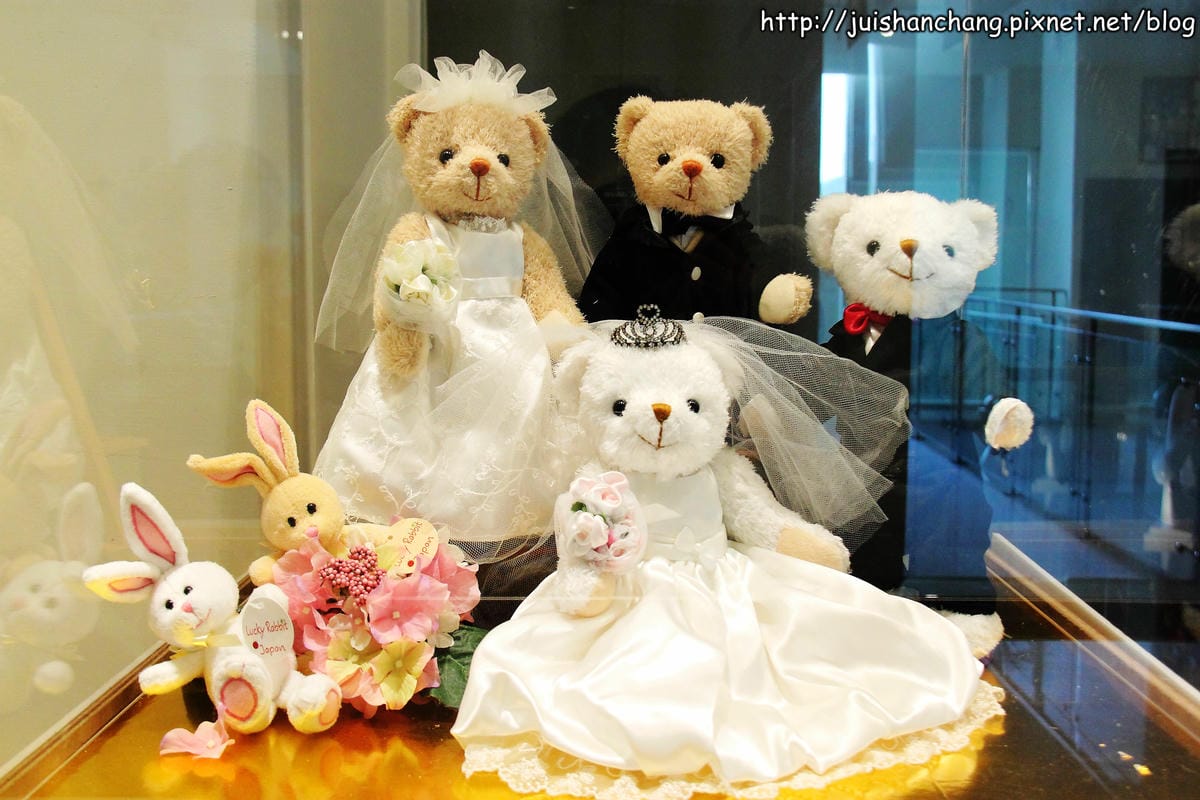 【食║彰化花壇】全國麗園咖啡廳～泰迪熊主題咖啡廳，萌殺啦！