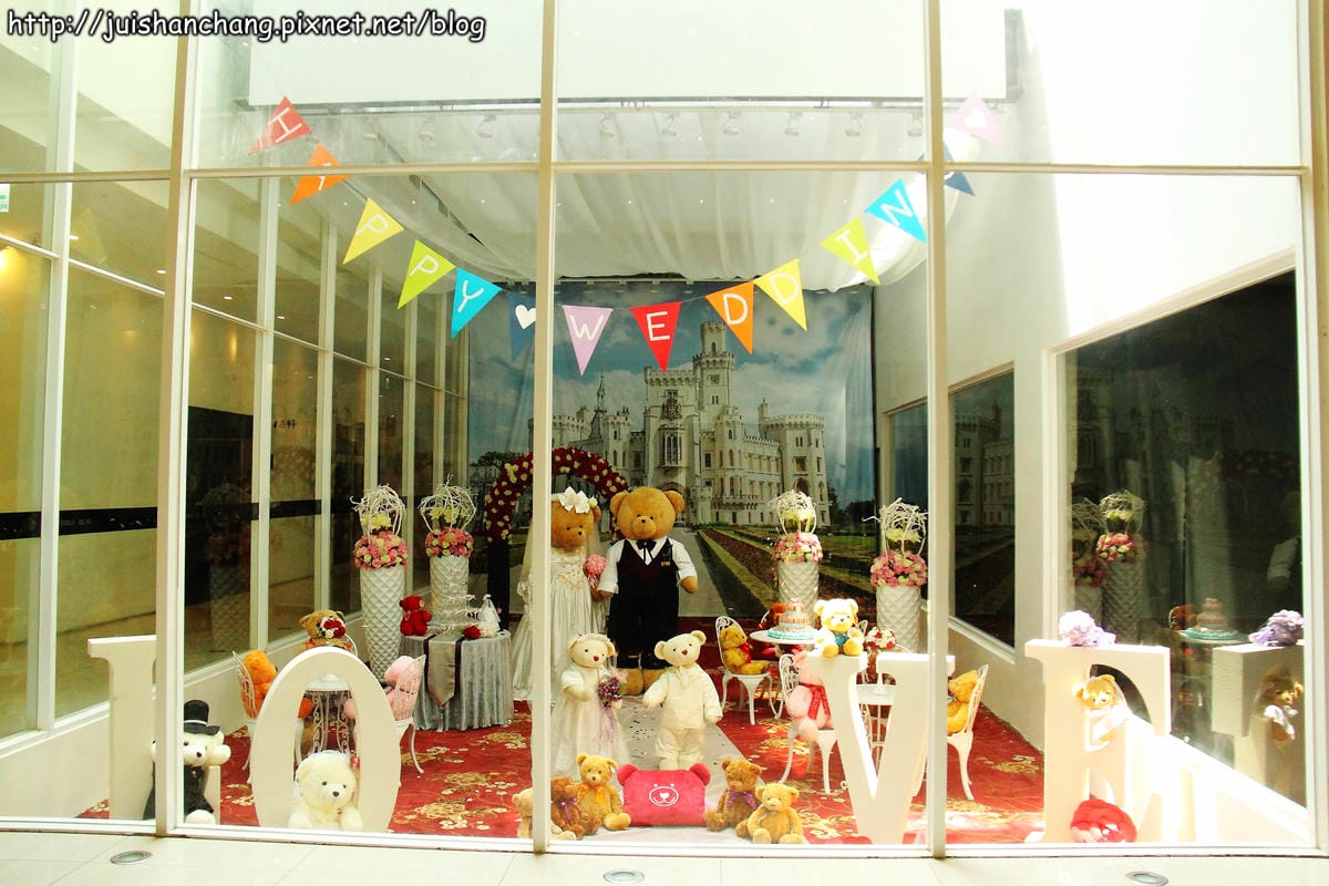 【食║彰化花壇】全國麗園咖啡廳～泰迪熊主題咖啡廳，萌殺啦！