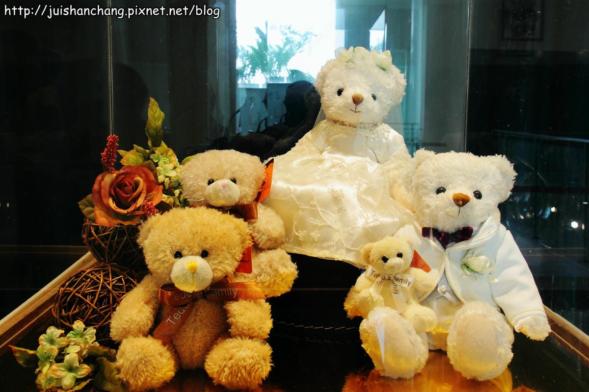 【食║彰化花壇】全國麗園咖啡廳～泰迪熊主題咖啡廳，萌殺啦！