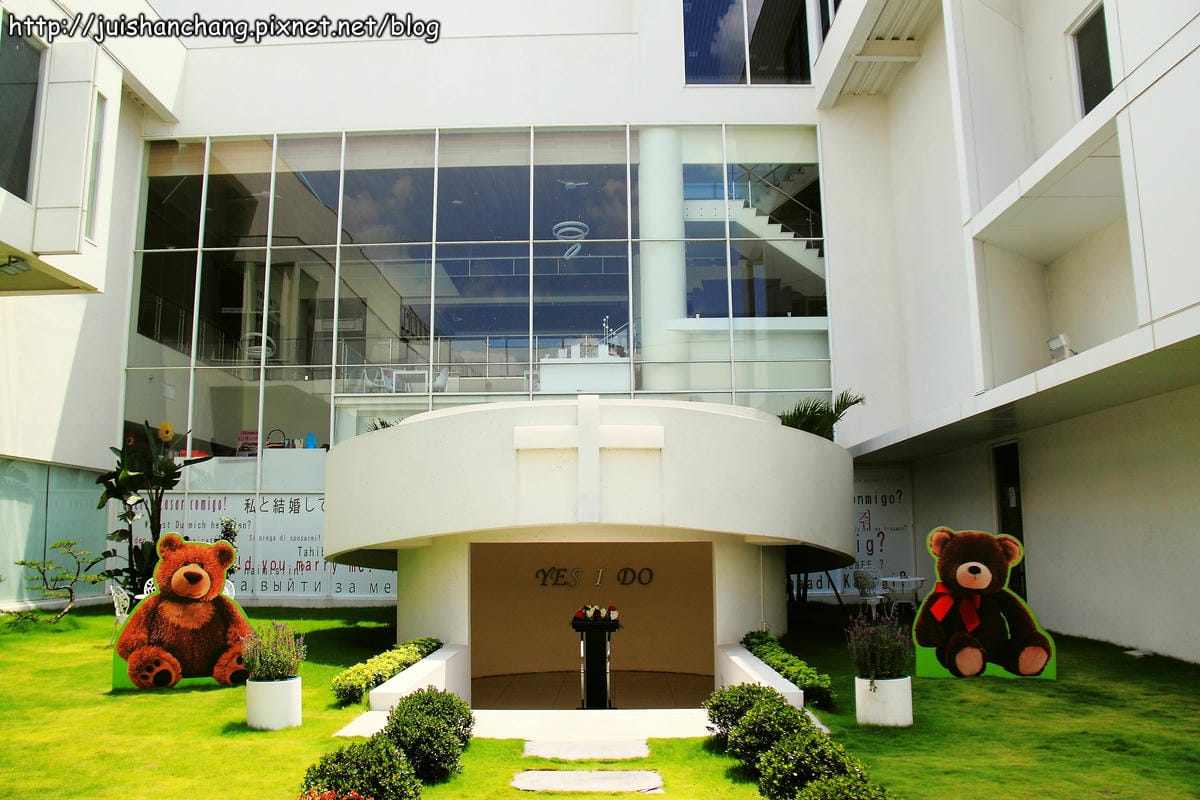 【食║彰化花壇】全國麗園咖啡廳～泰迪熊主題咖啡廳，萌殺啦！