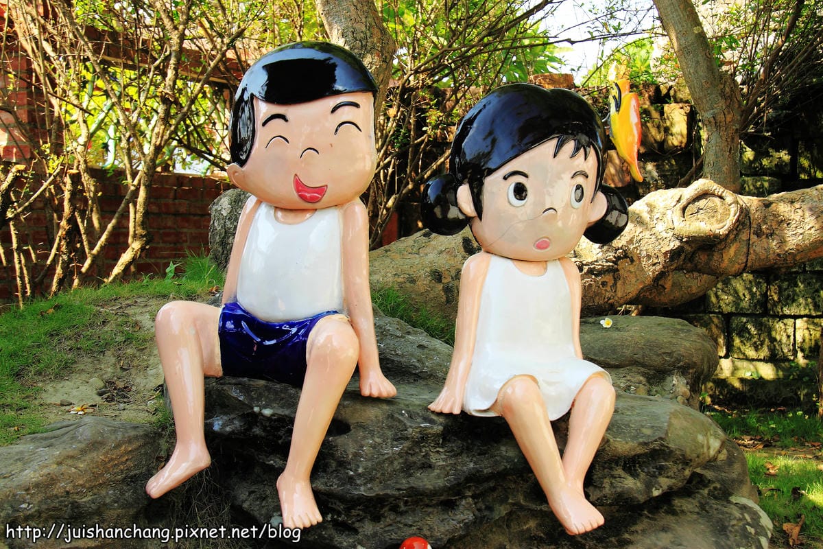 【遊║嘉義新港】板頭村交趾剪粘藝術村～充滿童趣的小村落，來玩抓迷藏吧！