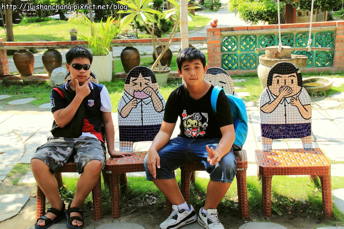 【遊║嘉義新港】板頭村交趾剪粘藝術村～充滿童趣的小村落，來玩抓迷藏吧！