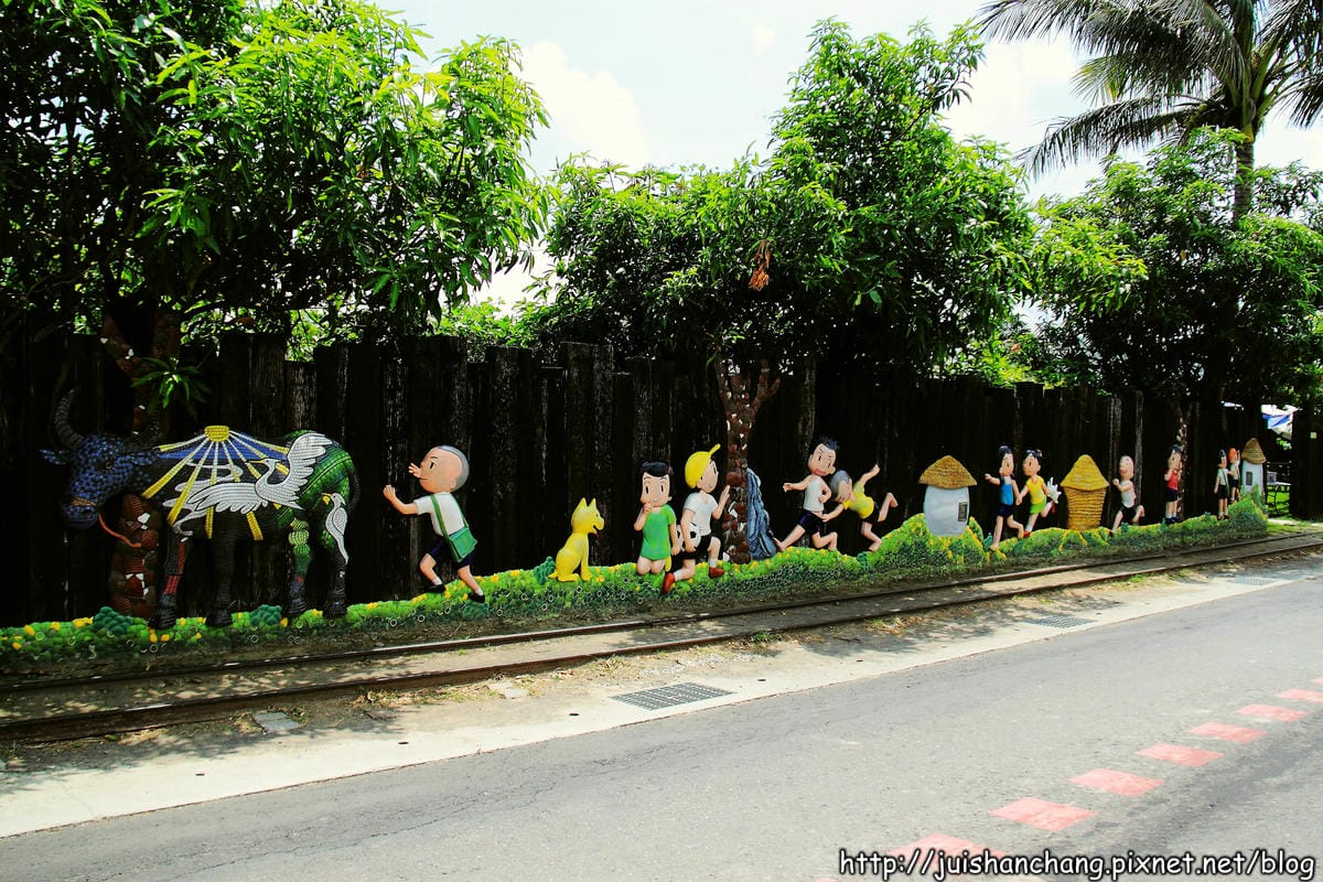 【遊║嘉義新港】板頭村交趾剪粘藝術村～充滿童趣的小村落，來玩抓迷藏吧！