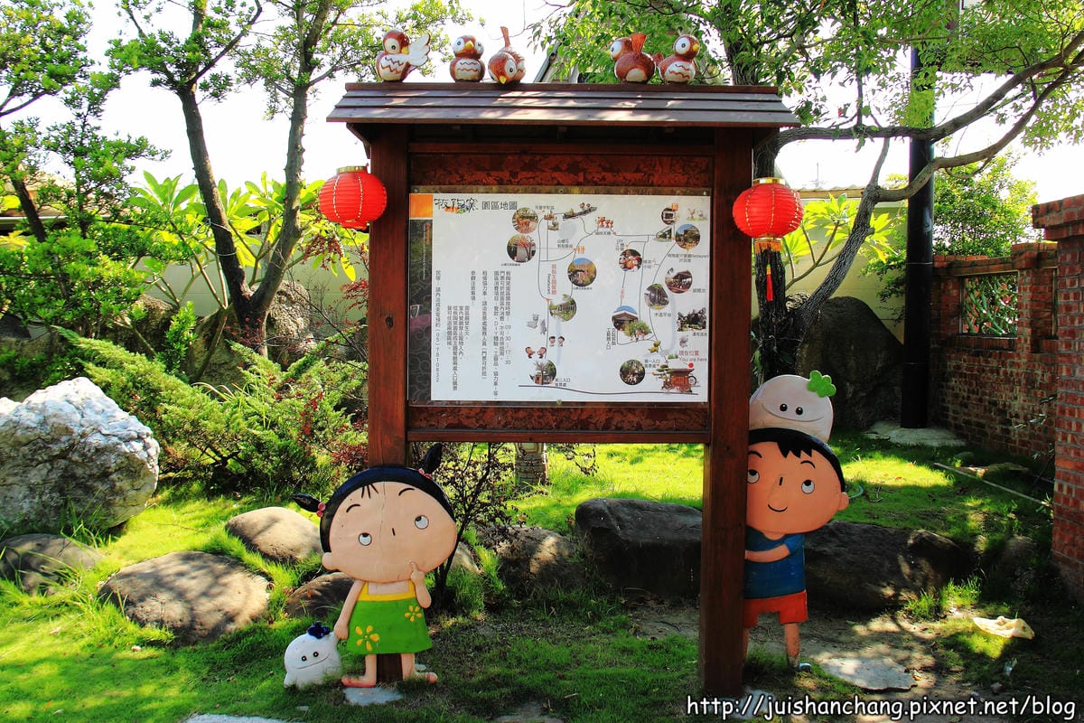 【遊║嘉義新港】板頭村交趾剪粘藝術村～充滿童趣的小村落，來玩抓迷藏吧！