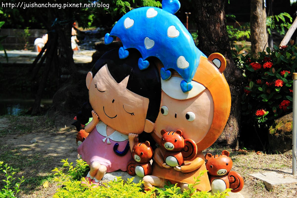【遊║嘉義新港】板頭村交趾剪粘藝術村～充滿童趣的小村落，來玩抓迷藏吧！