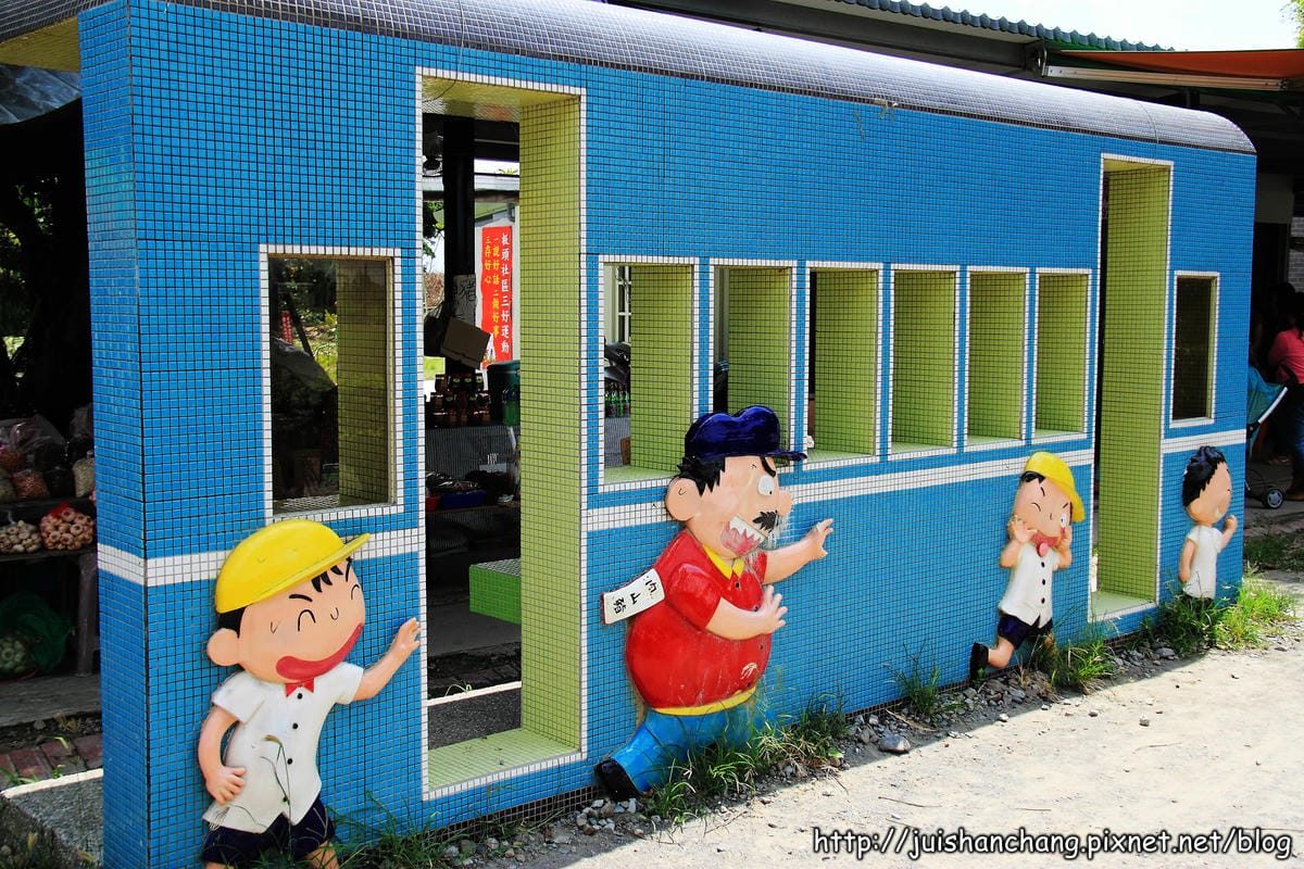 【遊║嘉義新港】板頭村交趾剪粘藝術村～充滿童趣的小村落，來玩抓迷藏吧！