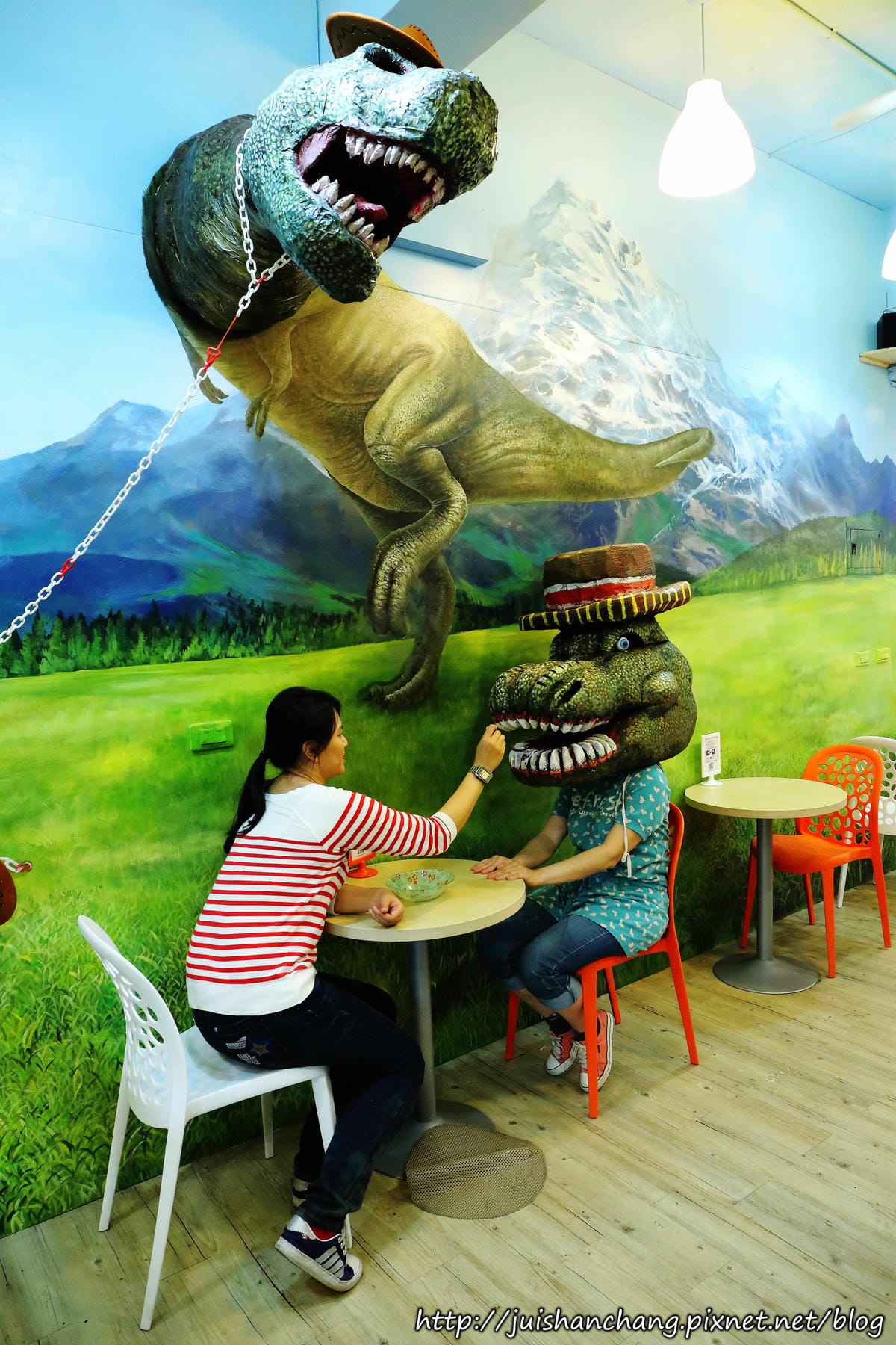 【食║桃園】樂豆屋甜點豆花店〜與恐龍共『食』？！(已歇業)