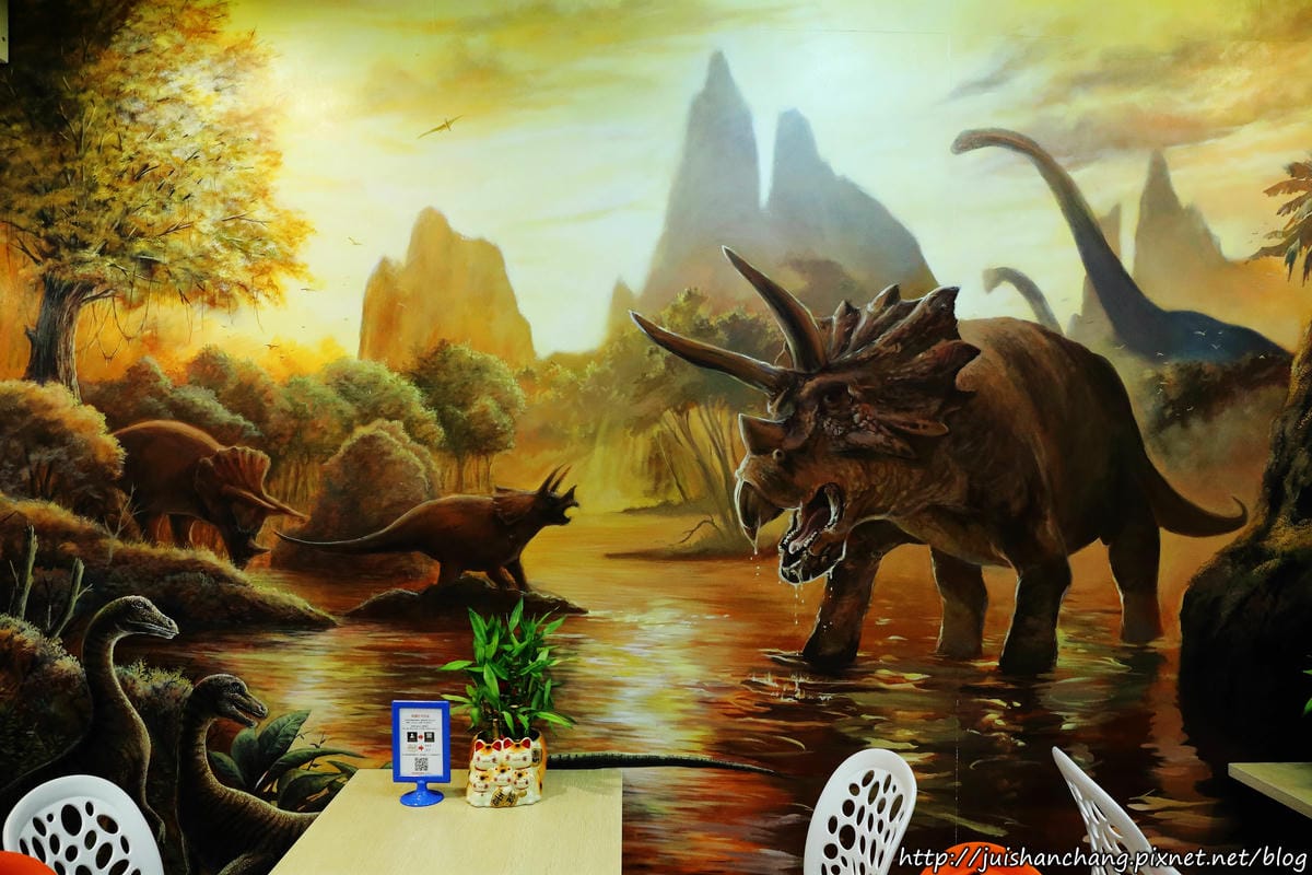 【食║桃園】樂豆屋甜點豆花店〜與恐龍共『食』？！(已歇業)