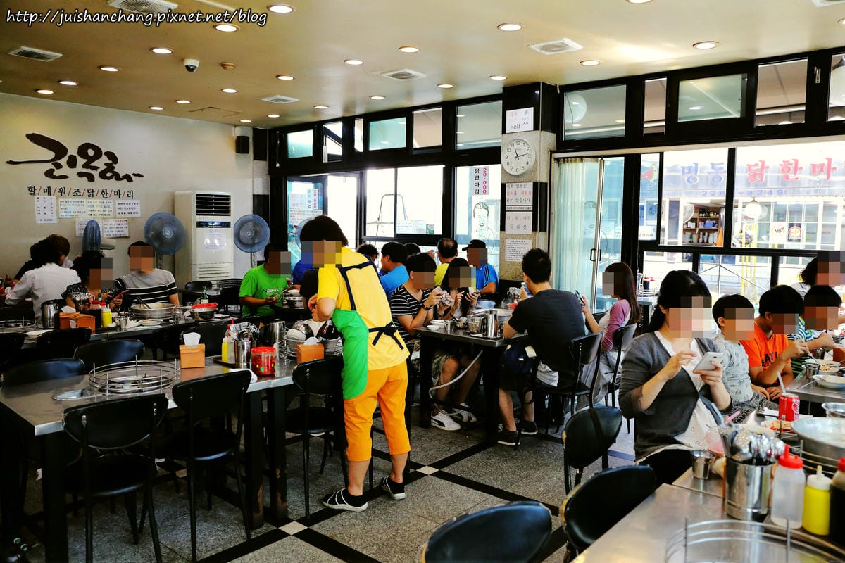 【2014。韓國首爾自由行║東大門站】陳玉華奶奶元祖一隻雞〜 傳說中不吃不可之韓國美食，沒吃過不要說你到過韓國！