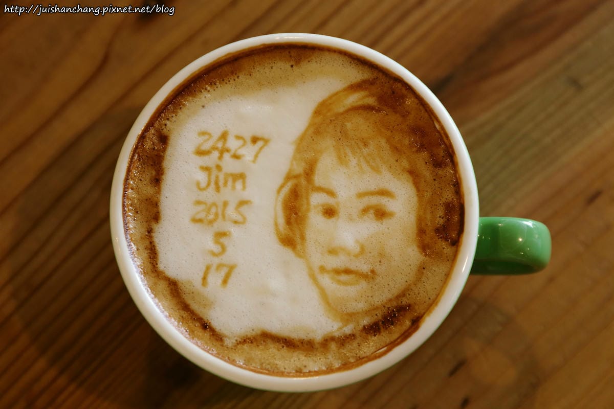 【食║彰化】吉米好站〜只屬於你的咖啡拉花。賣咖啡兼展畫的藝文咖啡館。
