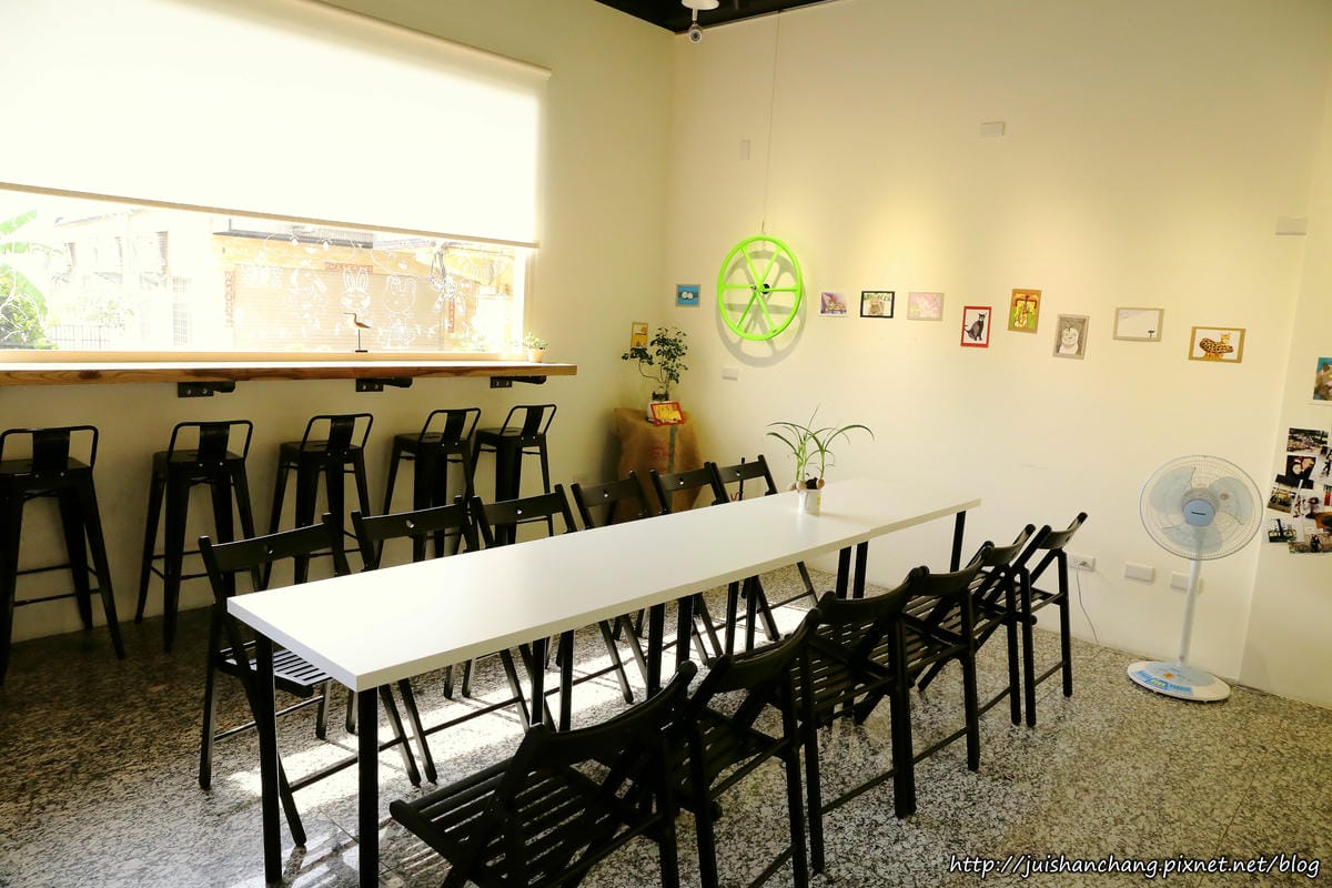 【食║彰化】吉米好站〜只屬於你的咖啡拉花。賣咖啡兼展畫的藝文咖啡館。