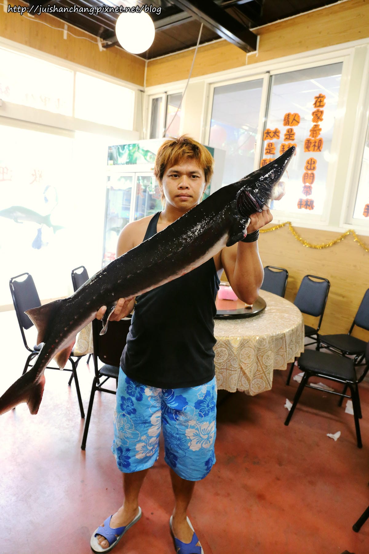 【食║彰化】沙里仙鱘龍魚餐廳〜美味鱘龍魚大餐。鱘龍魚好幾吃，全身都是寶！