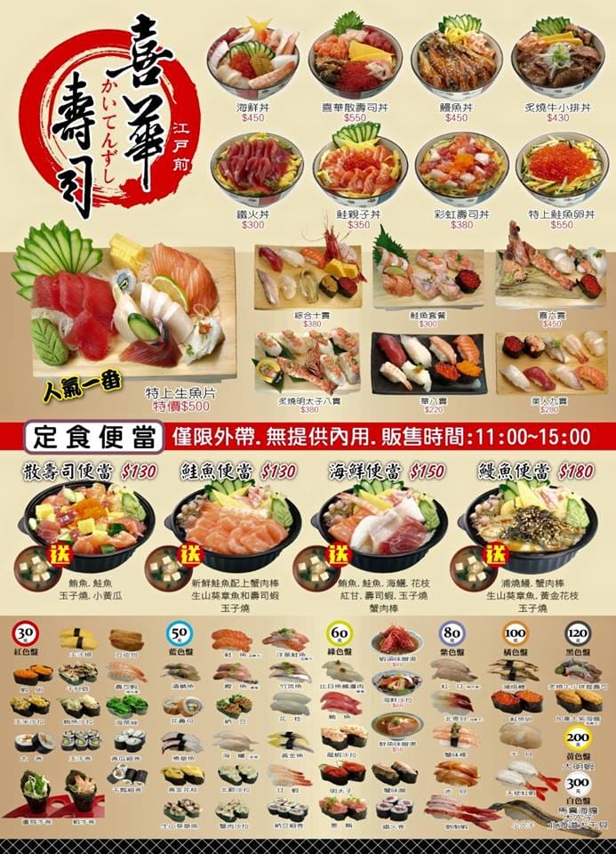 【食║新北中永和】喜華壽司～便宜又有好滋味的平價日本料理，新開幕！