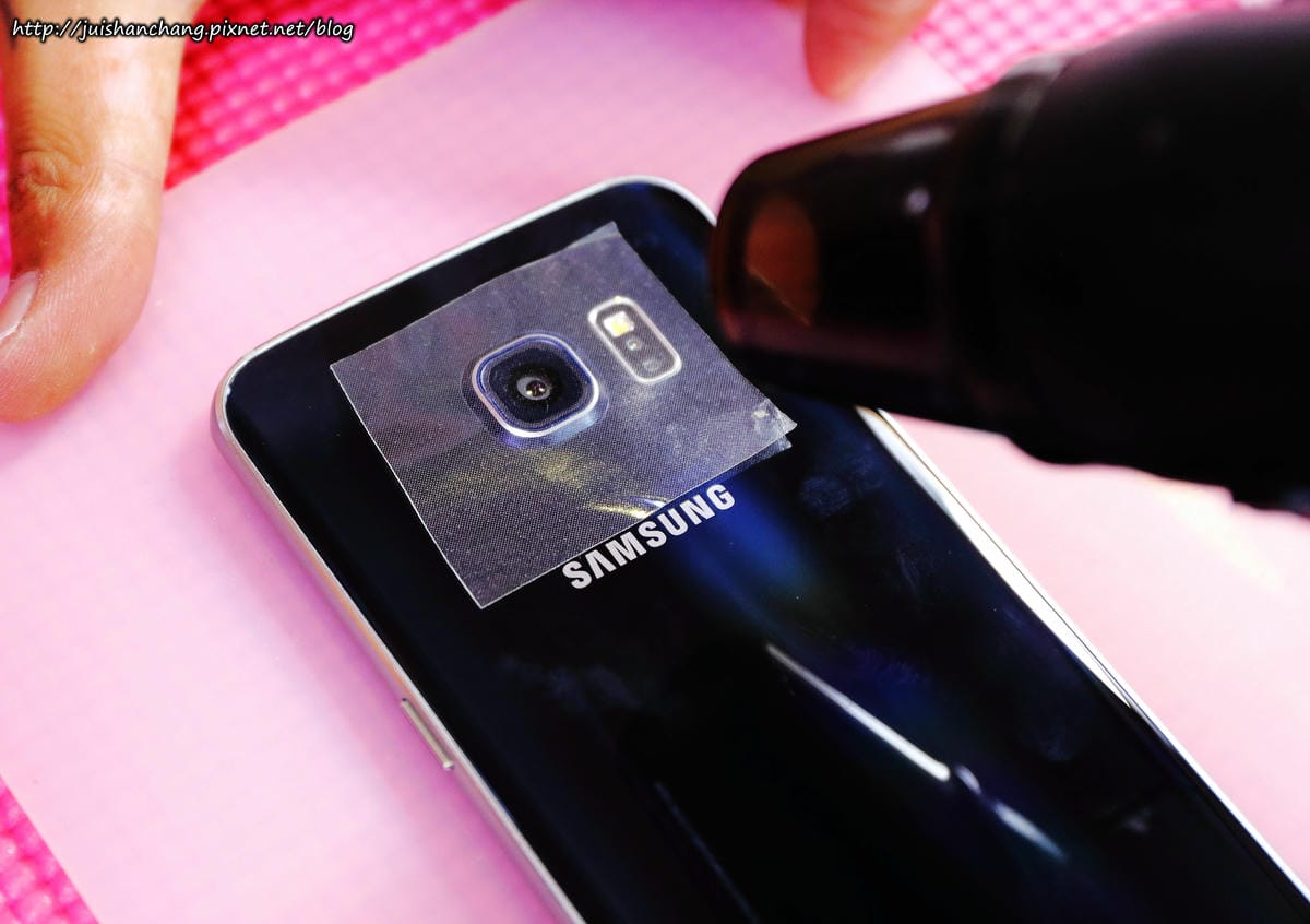 【體驗║包膜推薦】嚴選名膜。新手機穿新衣之全機包膜體驗〜GALAXY S6 Edge 透明服貼[全滿版] 3D立體曲面螢幕保護貼。超服貼/售後服務/不滿意不用錢/GALAXY S6 Edge保護貼全滿版／全機抗刮包膜