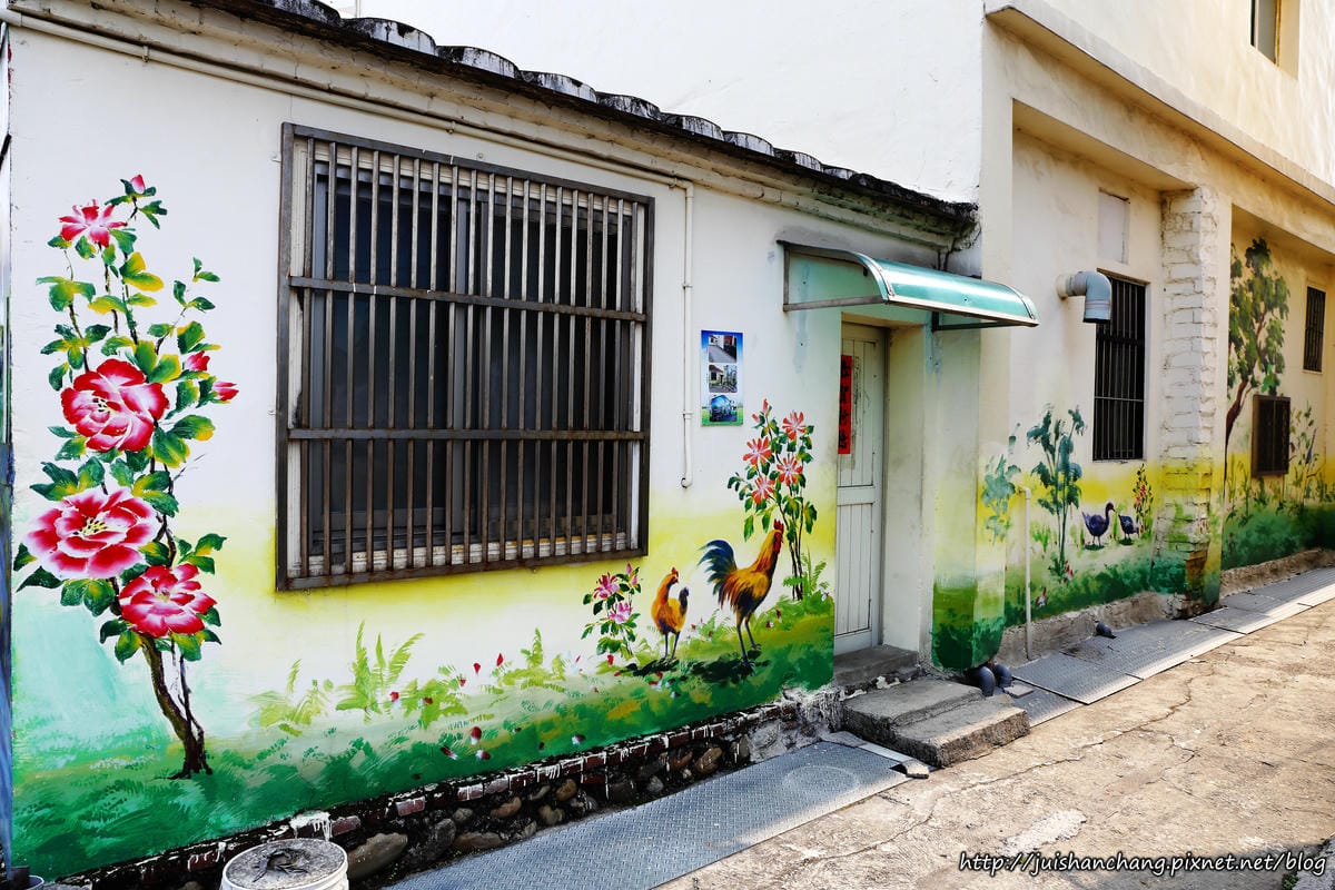 【遊║桃園蘆竹】坑口彩繪村～我也牽過牛！彷彿看到一張張60年代農村老照片，浮現童年回憶