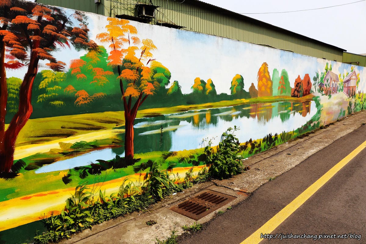 【遊║桃園蘆竹】坑口彩繪村～我也牽過牛！彷彿看到一張張60年代農村老照片，浮現童年回憶