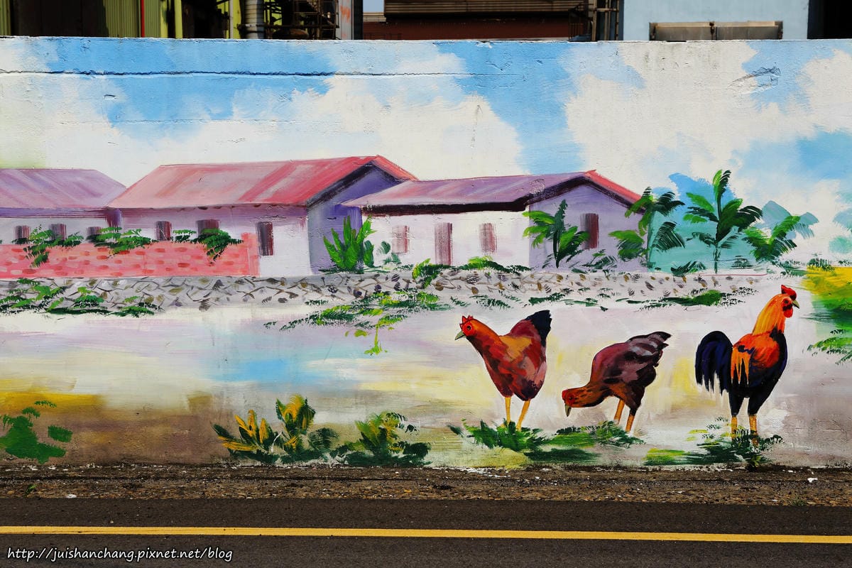 【遊║桃園蘆竹】坑口彩繪村～我也牽過牛！彷彿看到一張張60年代農村老照片，浮現童年回憶