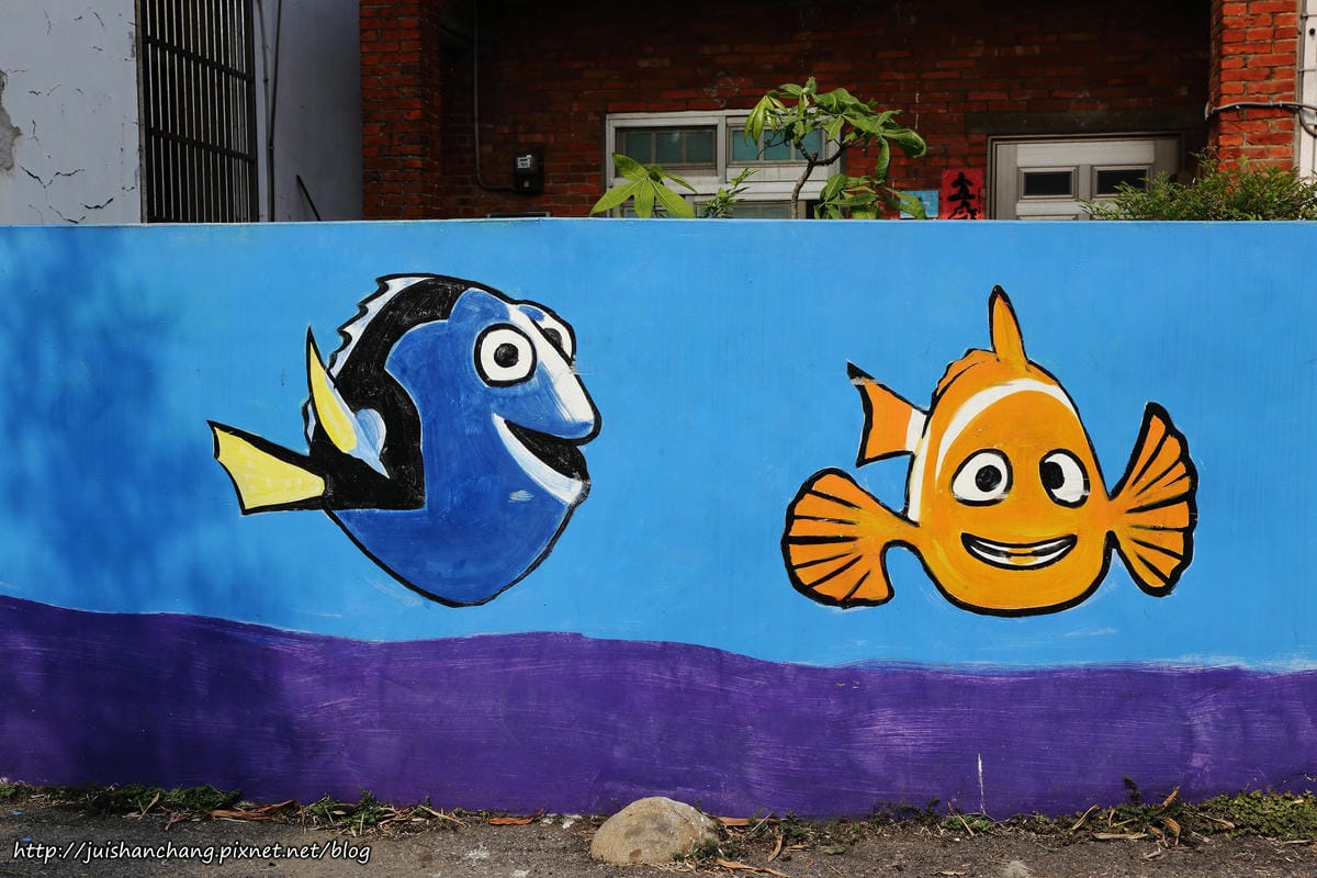 【遊║桃園蘆竹】坑口彩繪村～我也牽過牛！彷彿看到一張張60年代農村老照片，浮現童年回憶