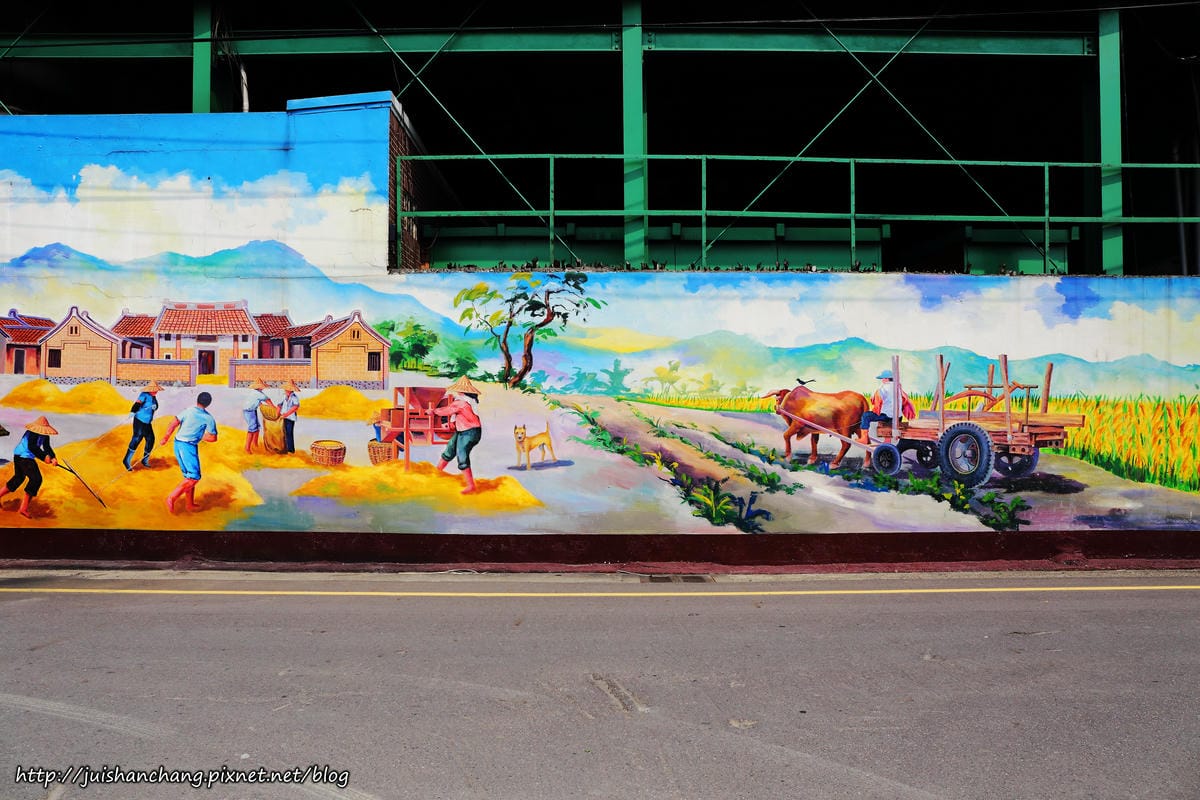 【遊║桃園蘆竹】坑口彩繪村～我也牽過牛！彷彿看到一張張60年代農村老照片，浮現童年回憶