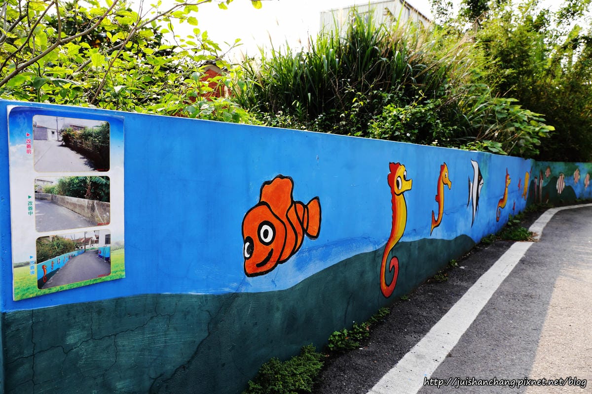 【遊║桃園蘆竹】坑口彩繪村～我也牽過牛！彷彿看到一張張60年代農村老照片，浮現童年回憶