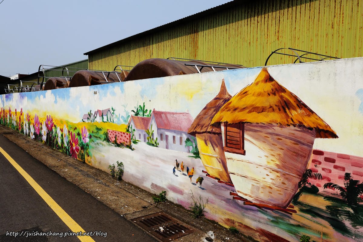 【遊║桃園蘆竹】坑口彩繪村～我也牽過牛！彷彿看到一張張60年代農村老照片，浮現童年回憶