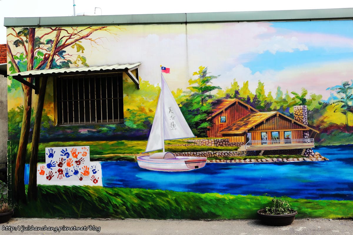 【遊║桃園蘆竹】坑口彩繪村～我也牽過牛！彷彿看到一張張60年代農村老照片，浮現童年回憶