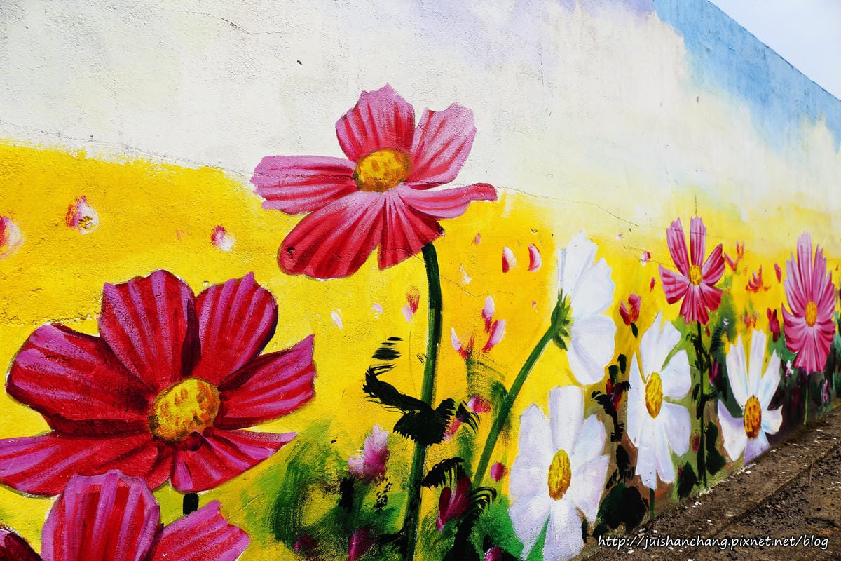 【遊║桃園蘆竹】坑口彩繪村～我也牽過牛！彷彿看到一張張60年代農村老照片，浮現童年回憶