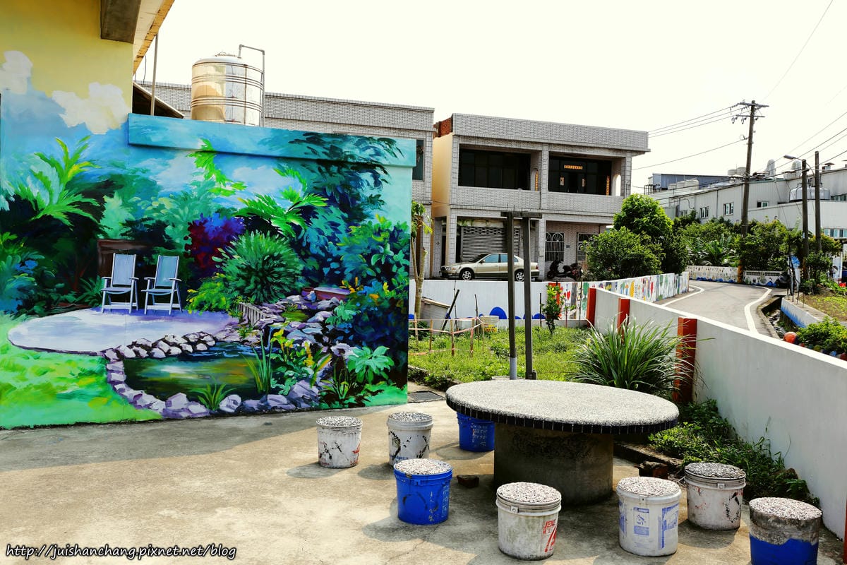 【遊║桃園蘆竹】坑口彩繪村～我也牽過牛！彷彿看到一張張60年代農村老照片，浮現童年回憶