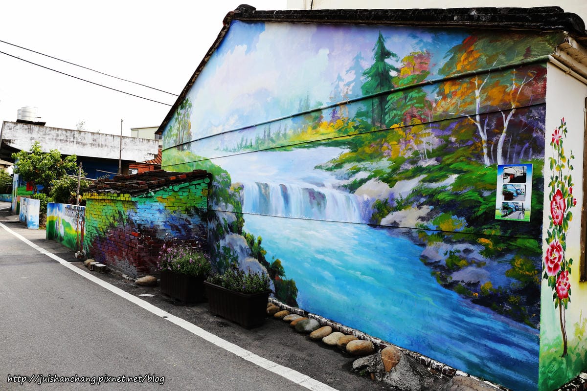 【遊║桃園蘆竹】坑口彩繪村～我也牽過牛！彷彿看到一張張60年代農村老照片，浮現童年回憶